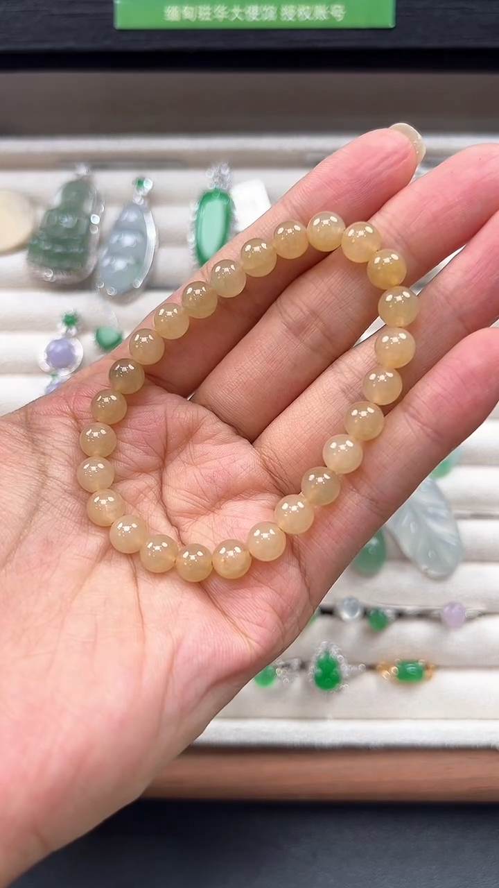未镶嵌手串翡翠 缅甸珠宝严选馆H1