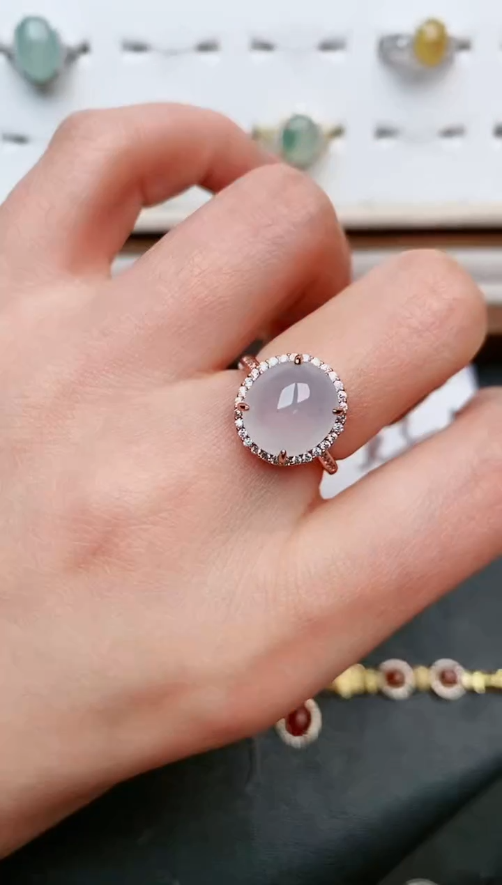 【闪购商品】翡翠戒指银S925镶嵌.....