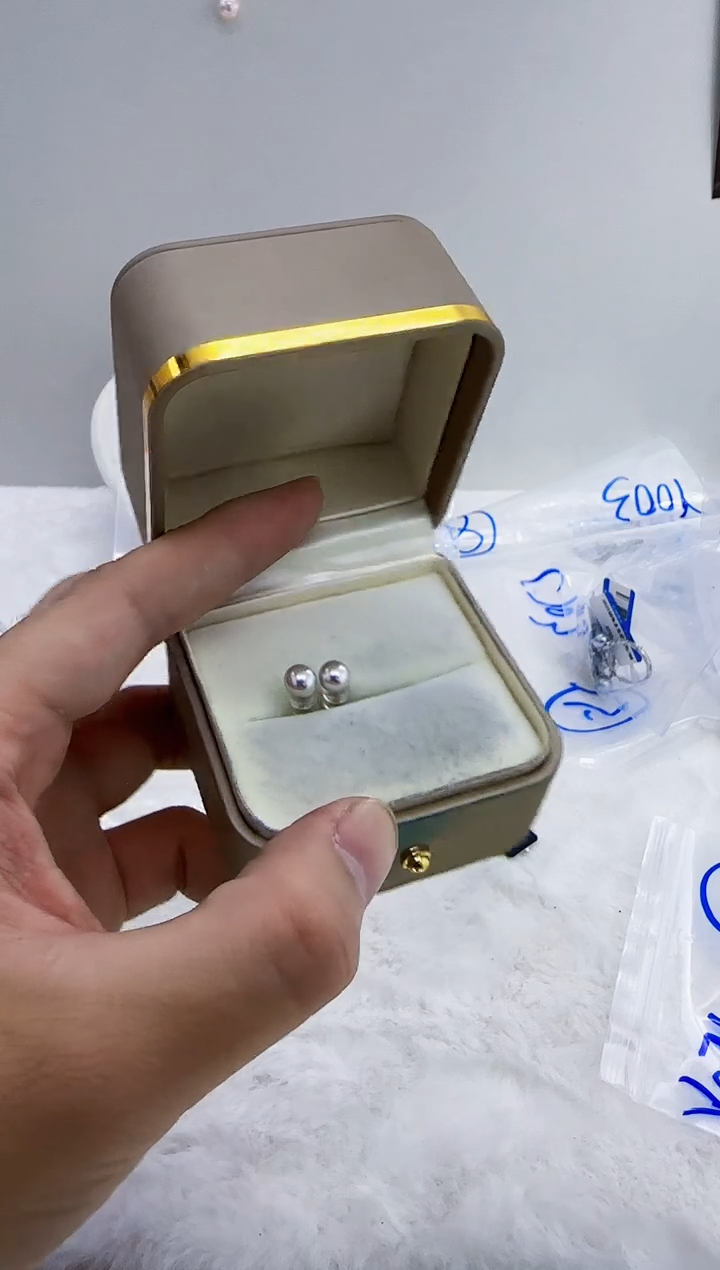 银S925镶嵌海水珍珠DA珍珠 c1480