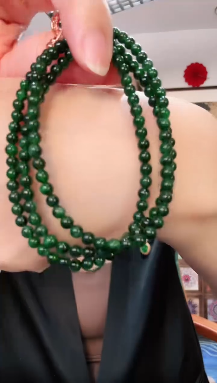 【闪购商品】翡翠颈饰未镶嵌珠串