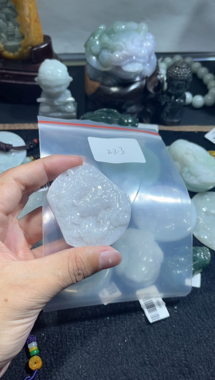 【闪购商品】翡翠颈饰未镶嵌00000223