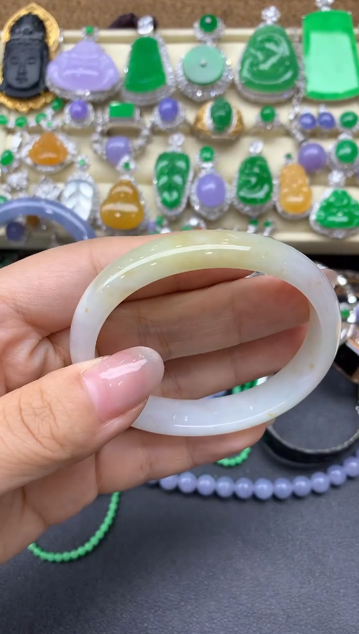 【闪购商品】翡翠手镯未镶嵌332-中国好珍宝