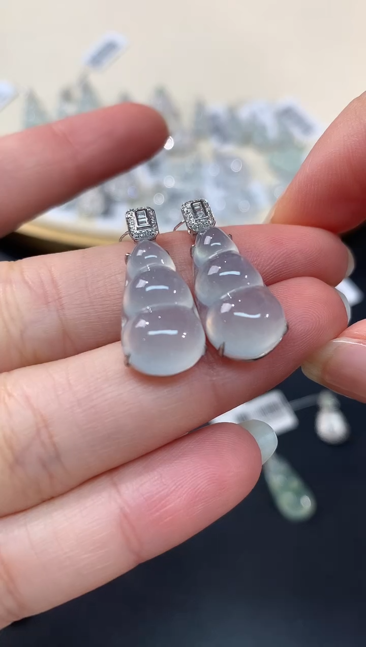 【闪购商品】翡翠吊坠(不含链)18K金镶嵌A29|3800多样性发其一