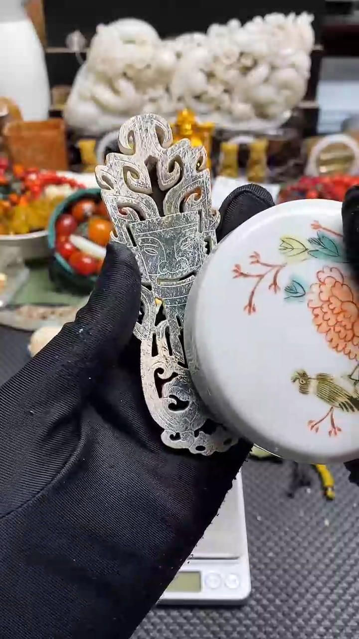 【闪购商品】瓷片瓷器瓷片 摆件1个