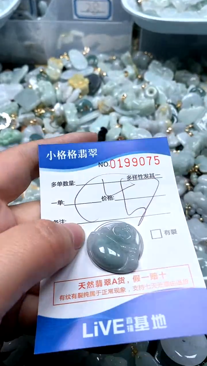 【闪购商品】翡翠颈饰未镶嵌闪购商品0199075