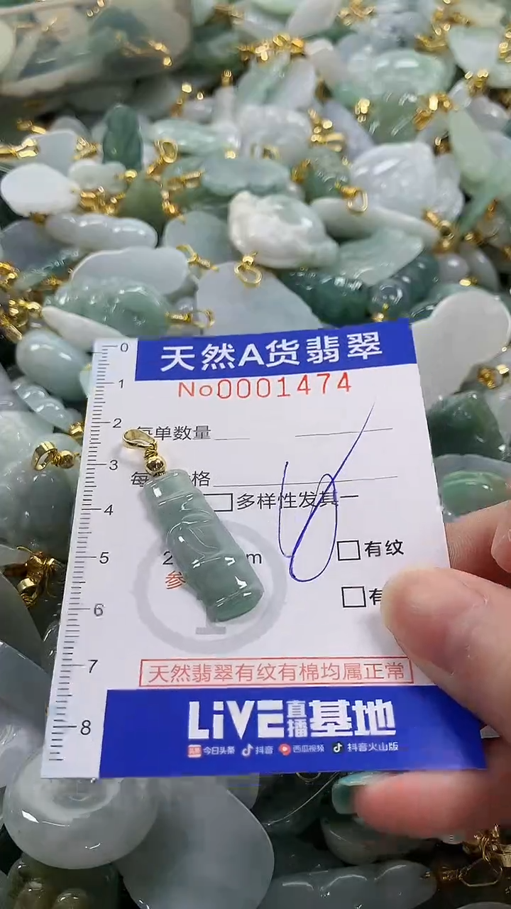 颈饰未镶嵌翡翠纯天然a货翡翠