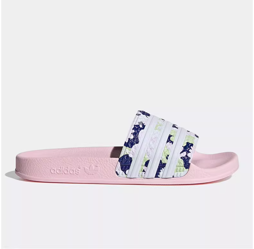【瑕疵慎拍】阿迪达斯三叶草女生舒适透气拖鞋 GZ3692-35.5(非原盒)