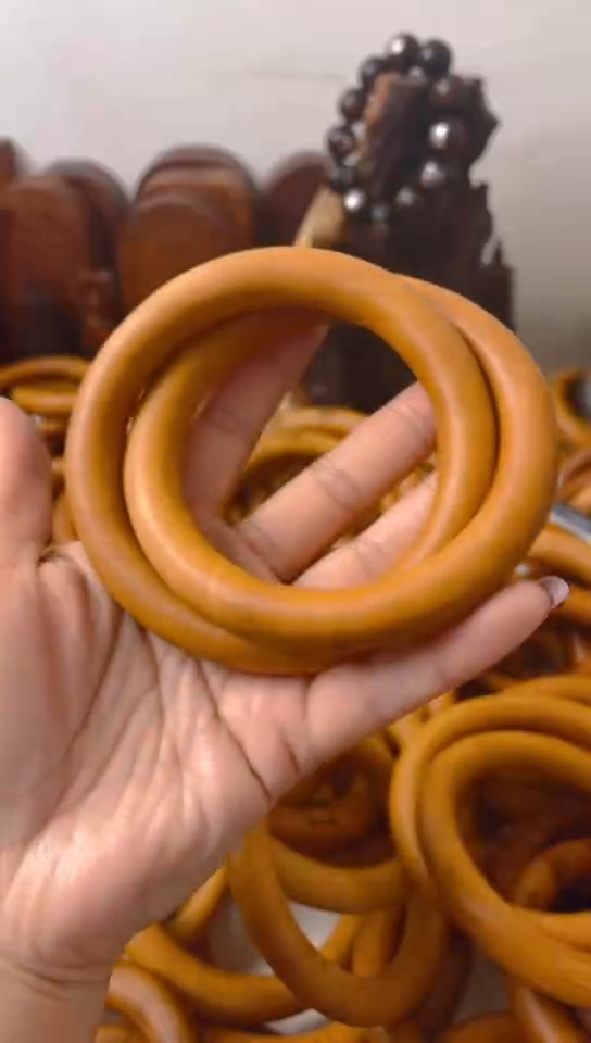 【闪购商品】枣木木雕乾坤圈70圈口一物一拍