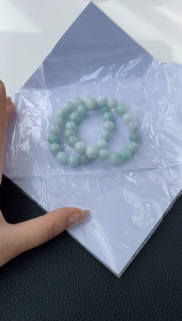 未镶嵌手串翡翠天然A货翡翠 多样性发其一