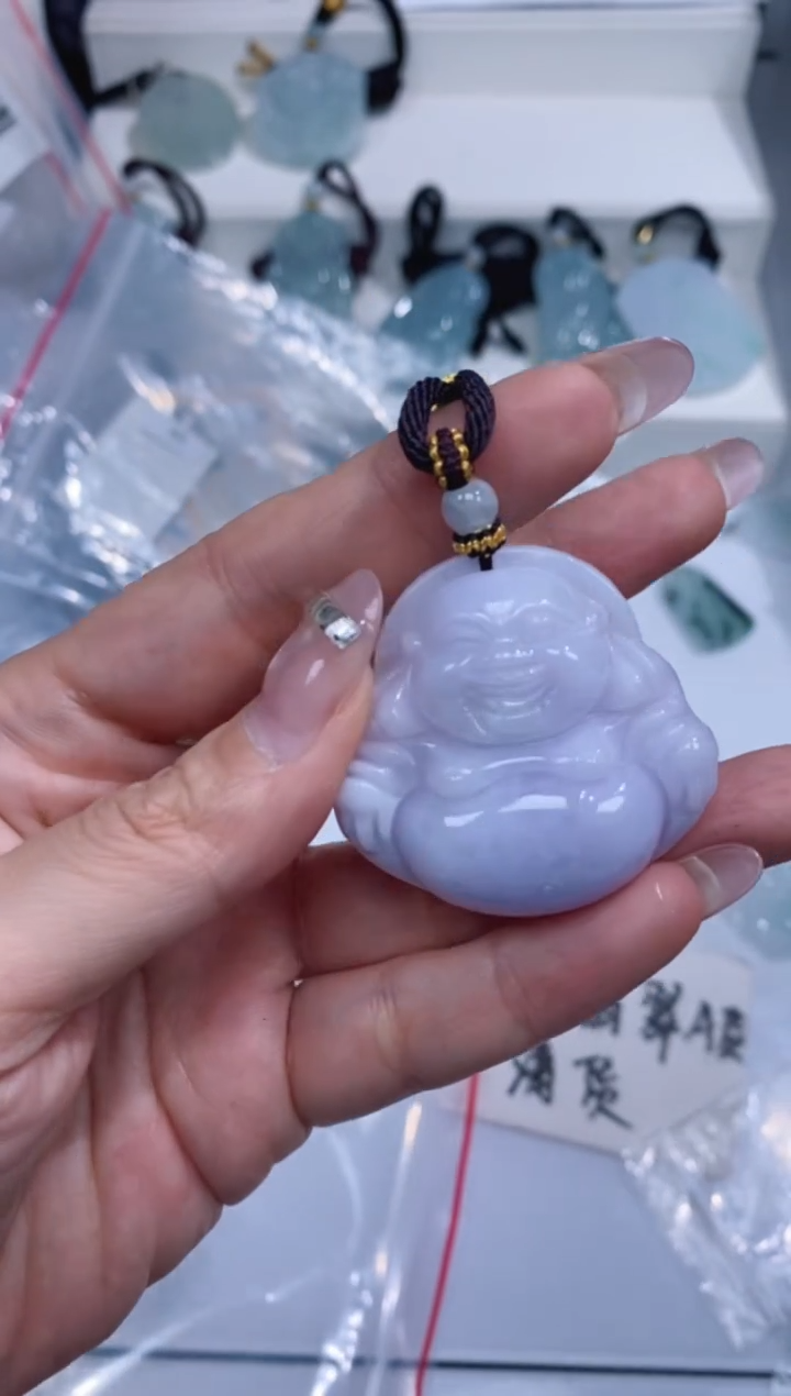 颈饰未镶嵌翡翠吊坠