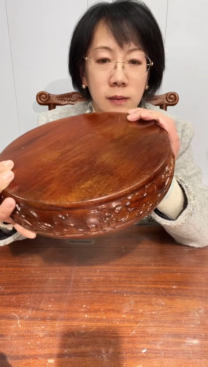 木渴*瑕疵处理老花26.5*28*6.5八仙过海