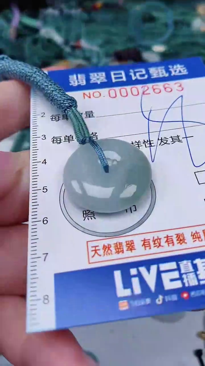 翡翠未镶嵌颈饰00002663