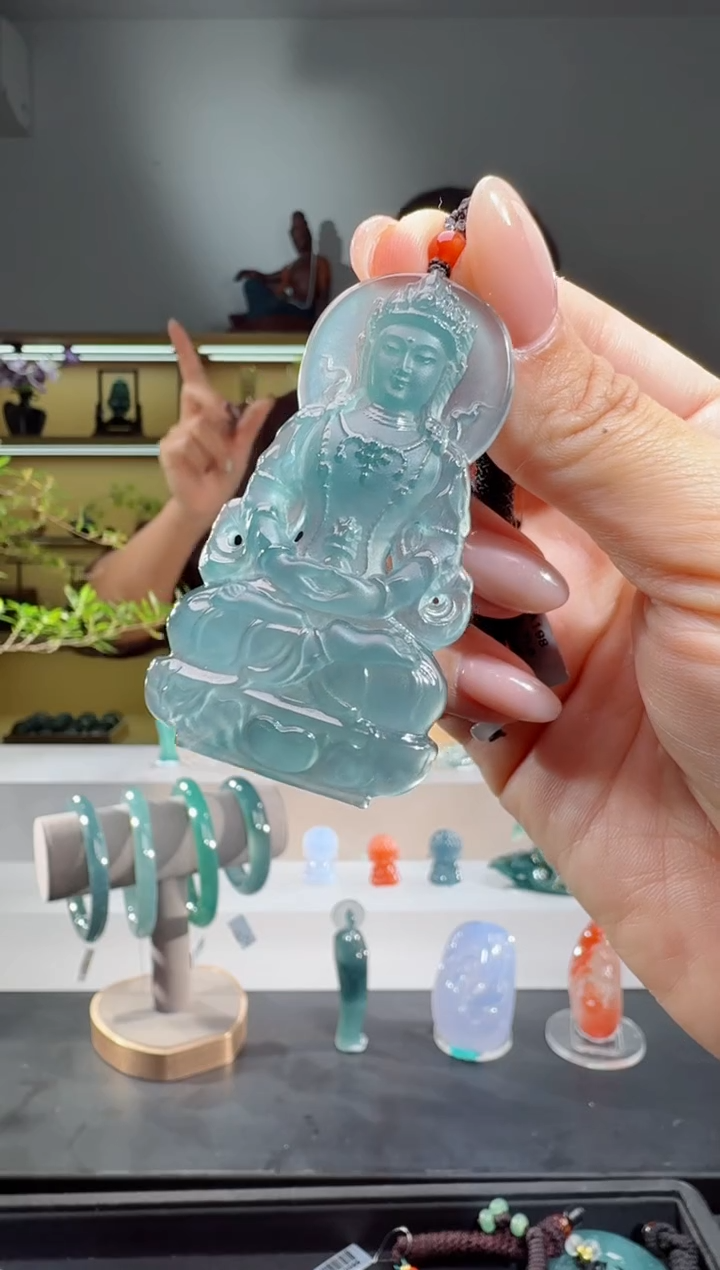 吊坠(不含链)未镶嵌翡翠度母