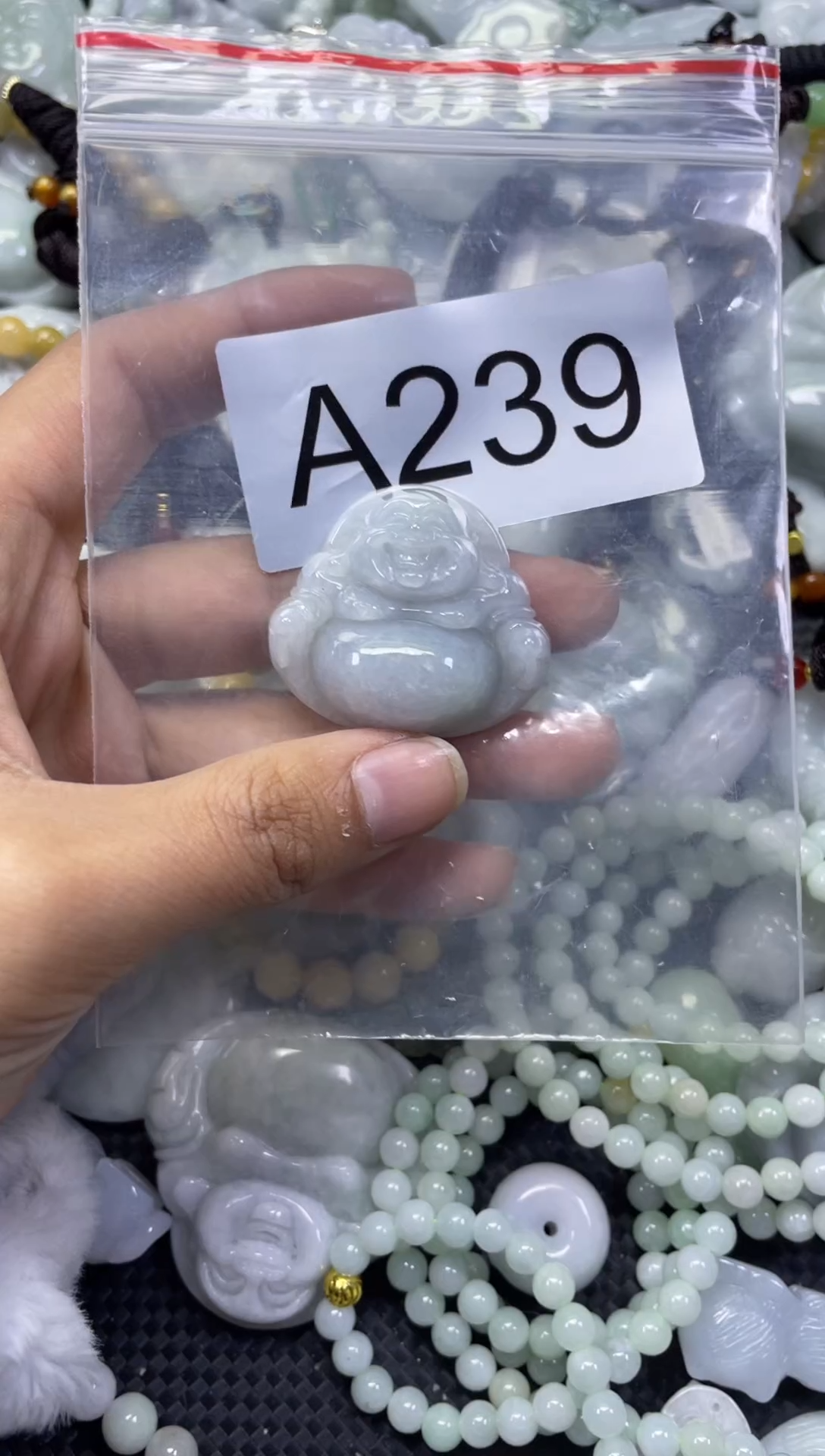 颈饰未镶嵌翡翠A239