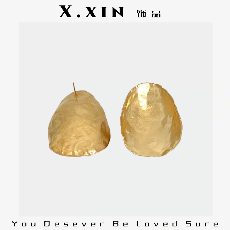 925银耳饰 《珀屿》X.xin.爆款轻奢气质贵气时尚