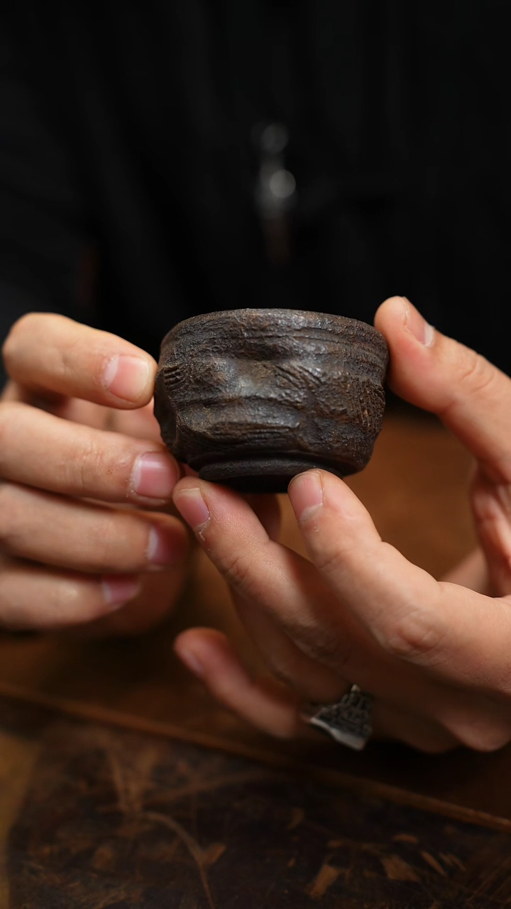 【闪购商品】浟庐紫砂手作小主人杯0259