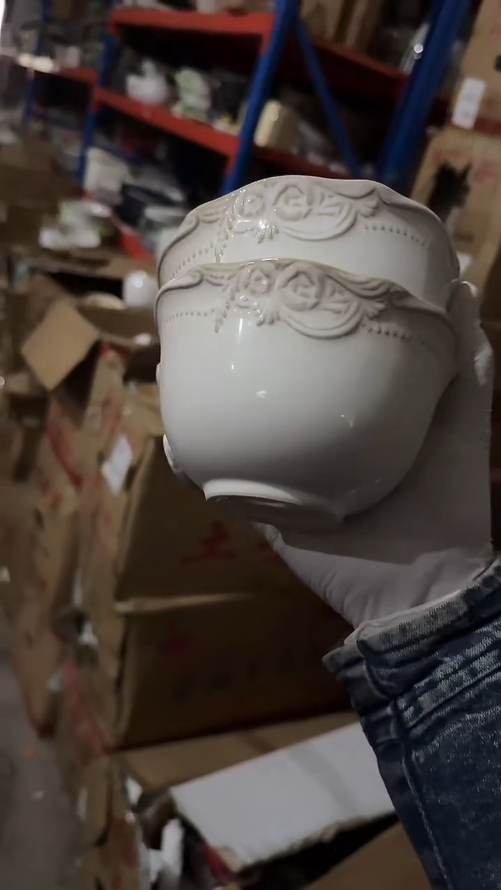 陶瓷2个莫尼米饭碗 微瑕凑满20元包邮