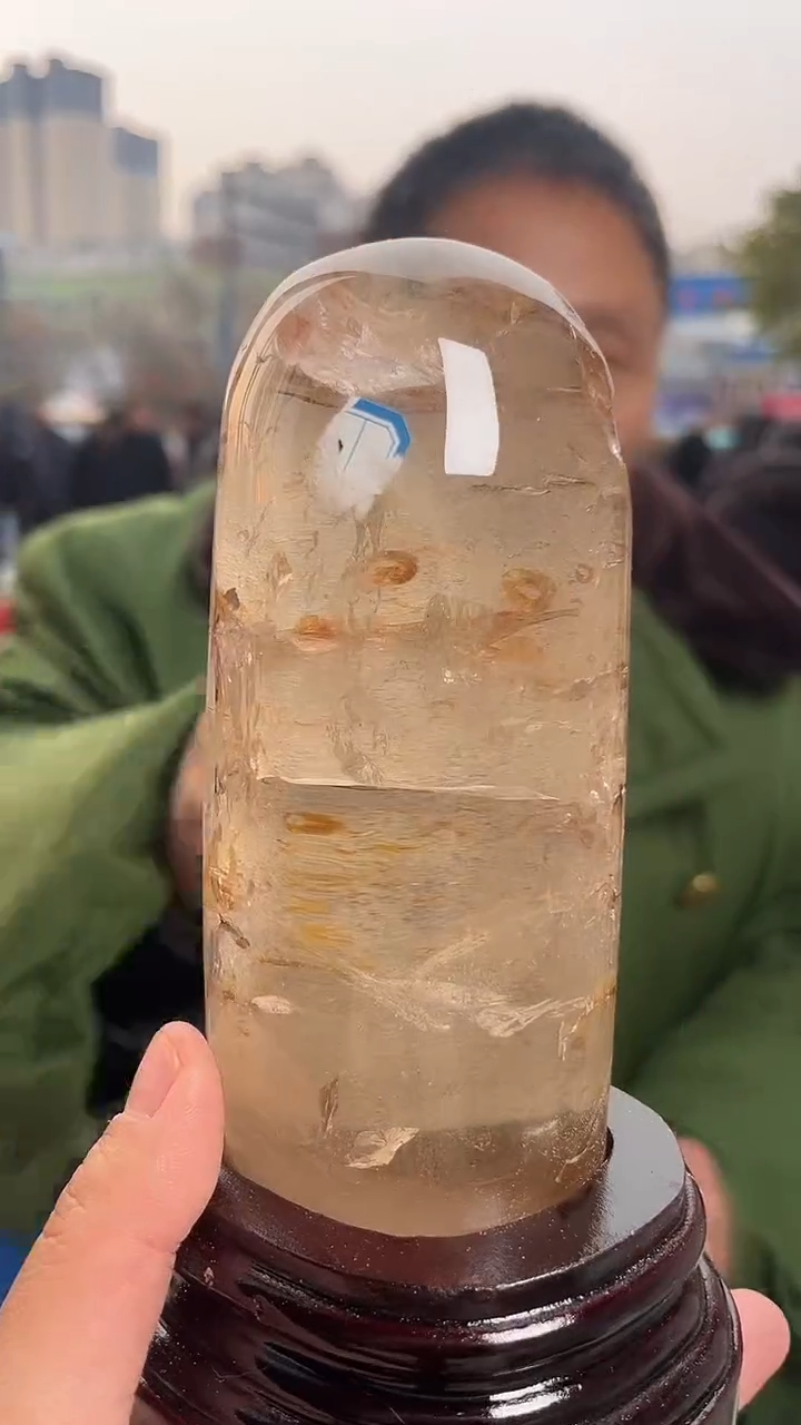 【闪购商品】水晶原石未镶嵌天然胶花多样性发一