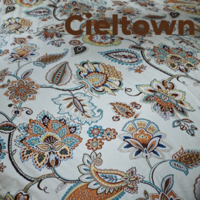 夏尔小镇—飞天灵韵夏被被套花型蓝色夏凉被花色