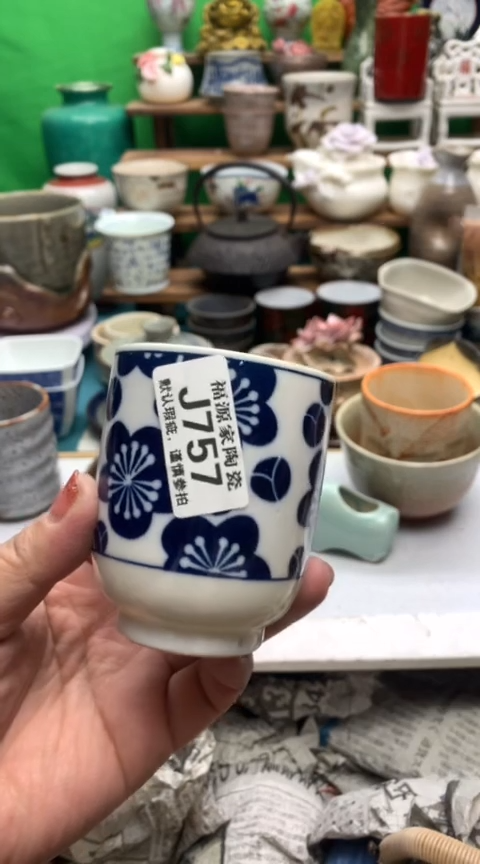 【闪购商品】盖碗海外回流瓷器