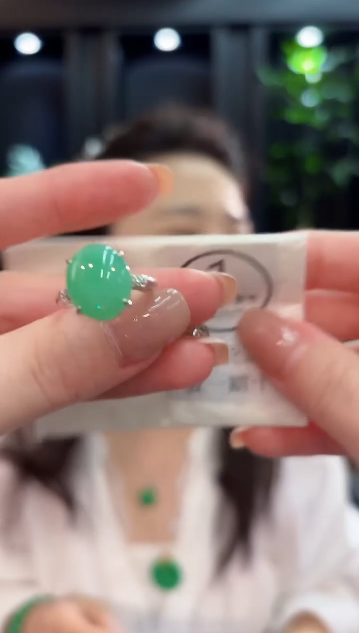 未镶嵌戒指翡翠 缅甸A货/支持复检/一件