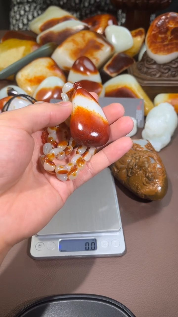 吊坠(不含链)未镶嵌和田玉沫*子吊坠