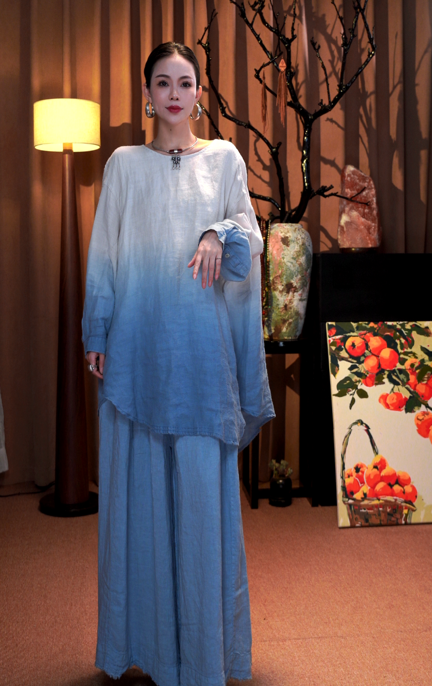 知否（润竹)亚麻上衣