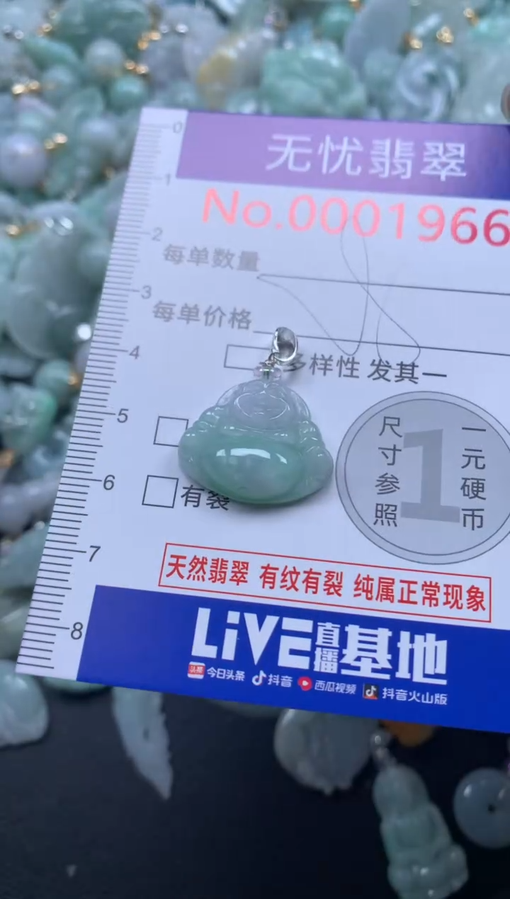 颈饰未镶嵌翡翠1966