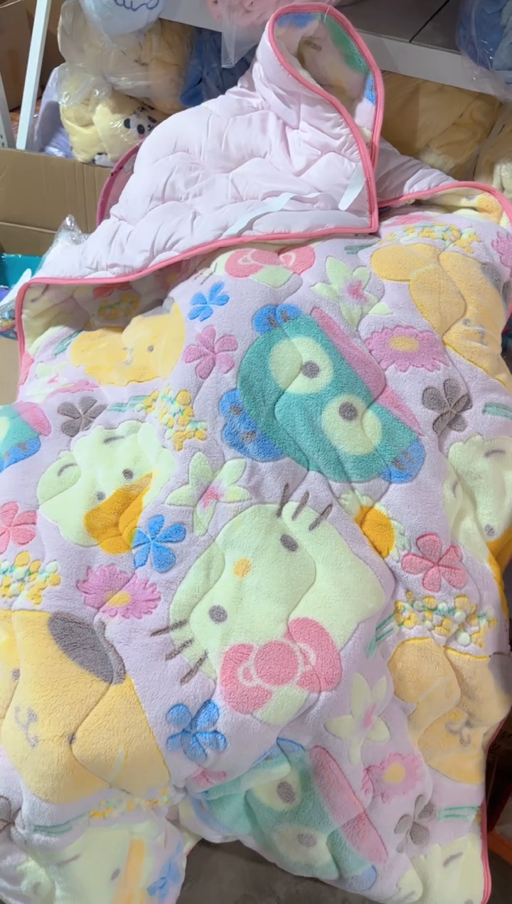 100*200加厚绒垫子   