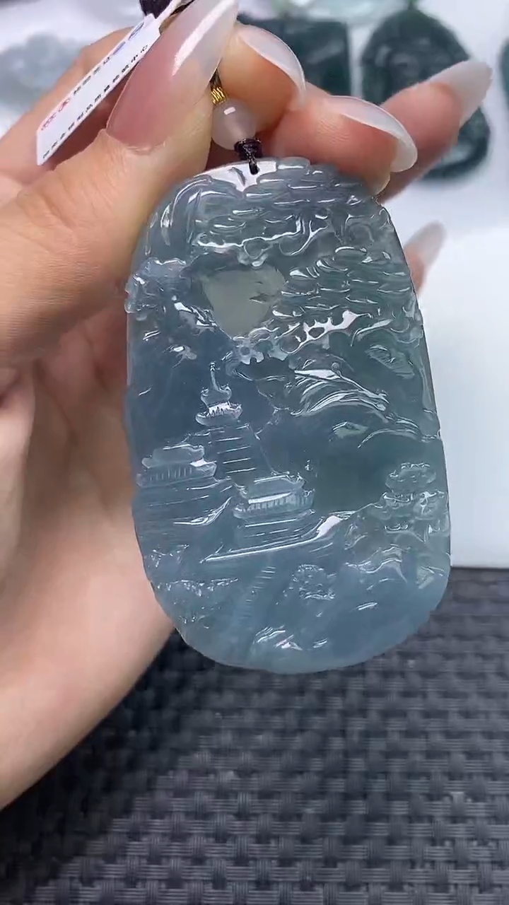 【闪购商品】翡翠颈饰未镶嵌A货翡翠