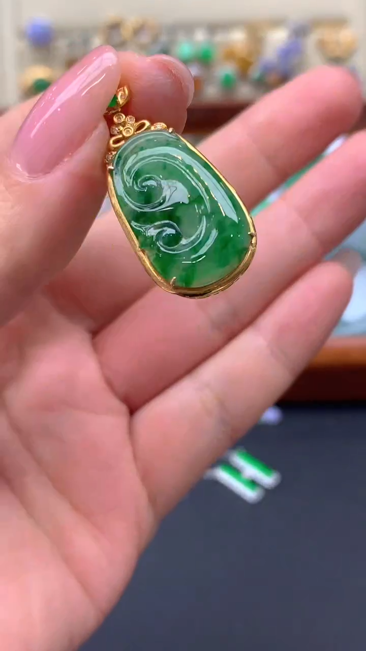 【闪购商品】翡翠颈饰未镶嵌150-天然翡翠