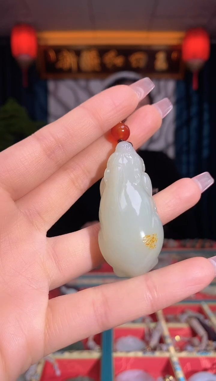 【闪购商品】和田玉颈饰未镶嵌貔貅