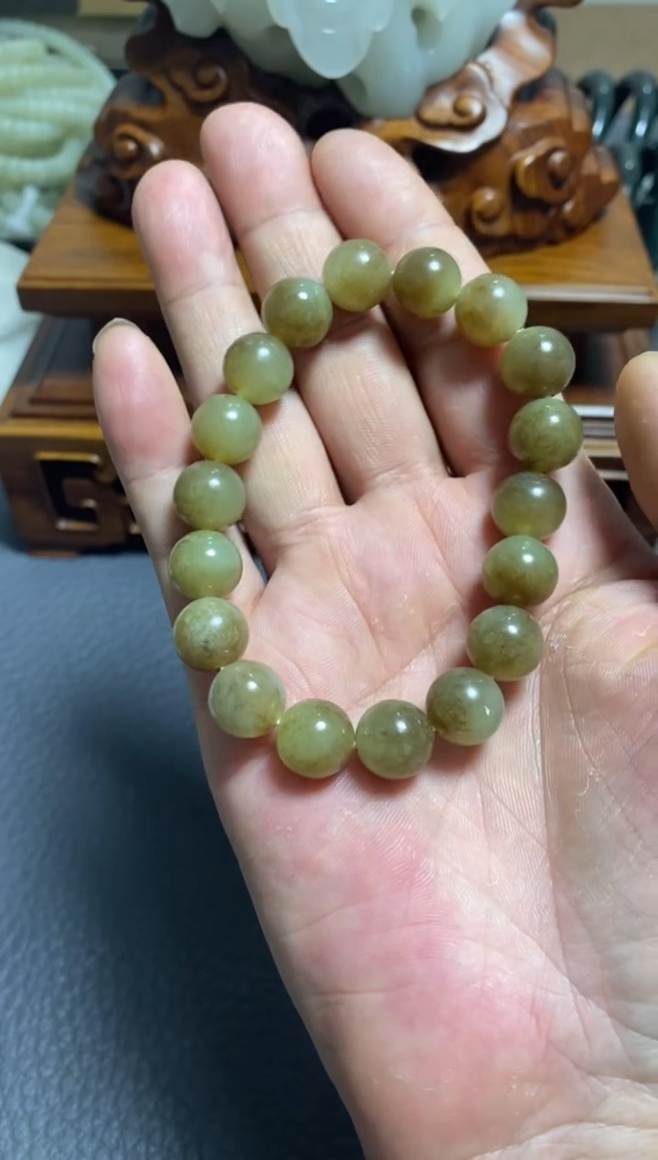 【闪购商品】和田玉手串未镶嵌12