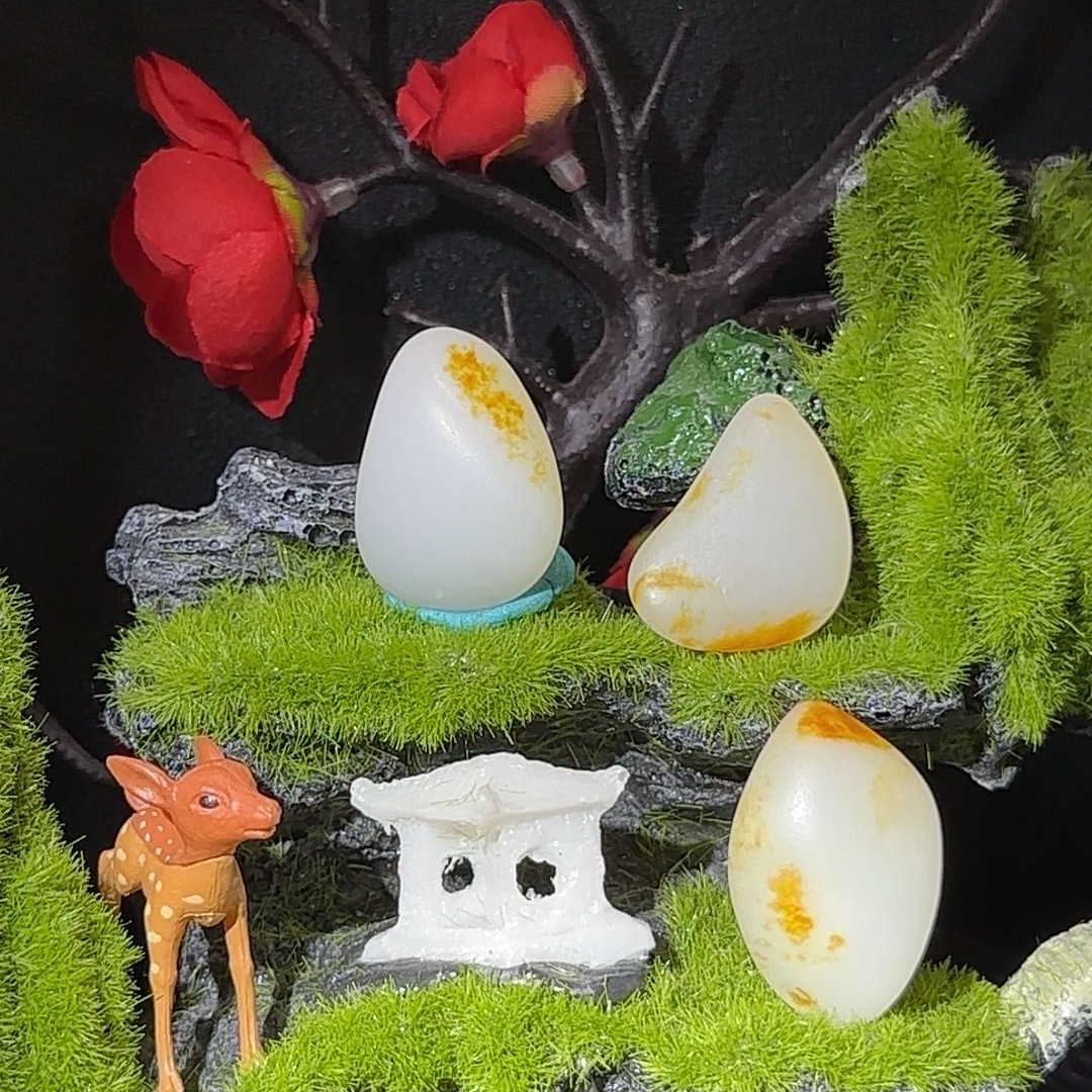 新疆和田玉手把件摆件