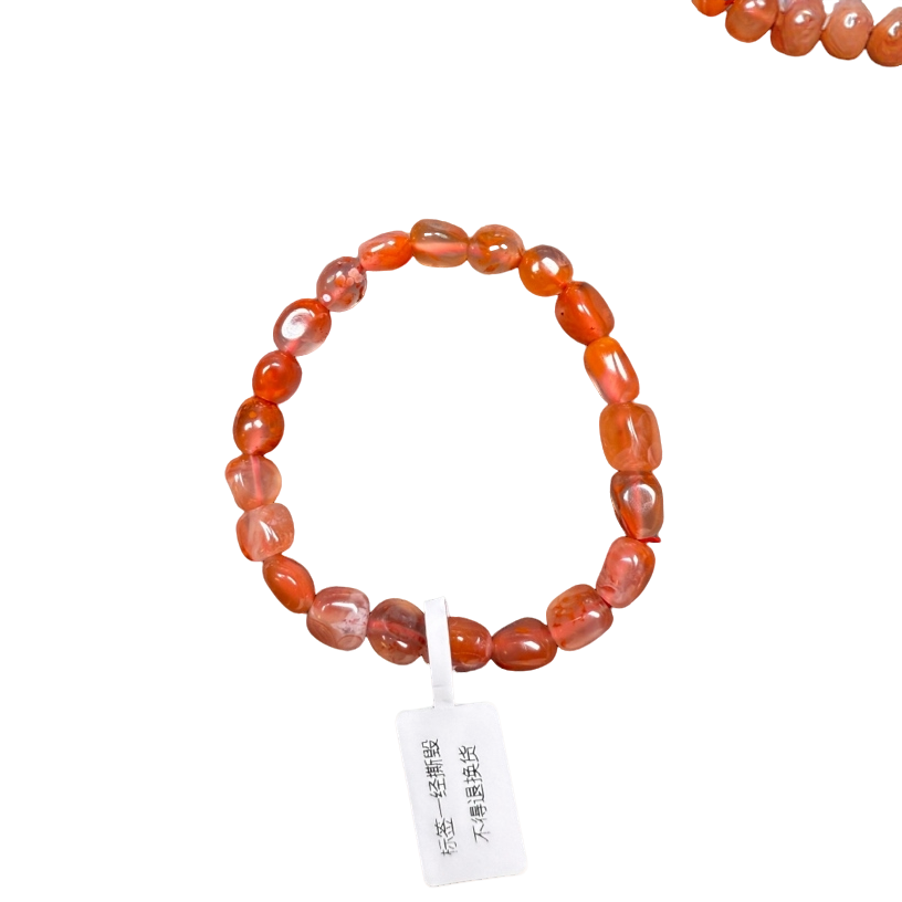 南红玛瑙随形手串简单大方南红手串百搭款