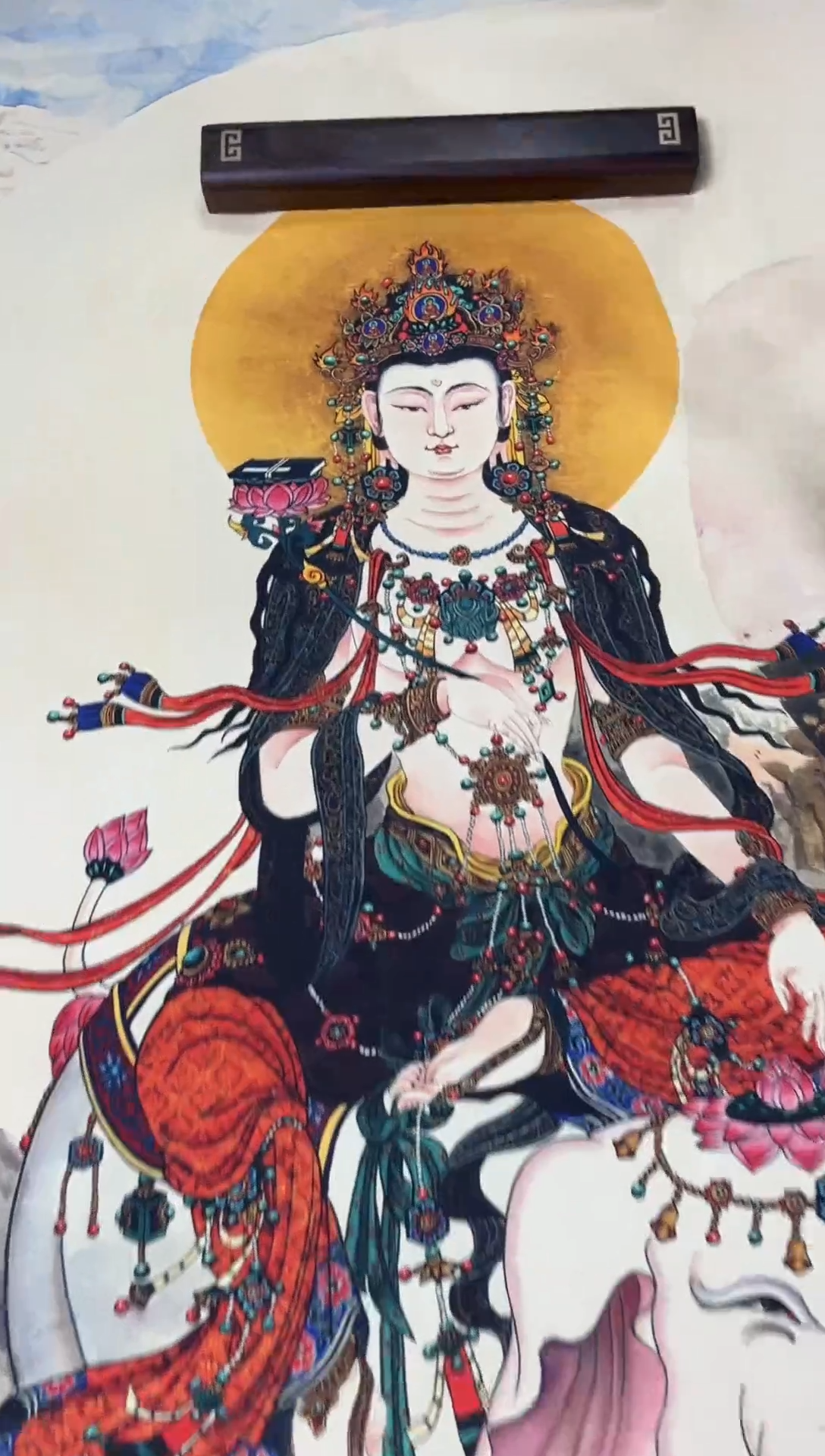 卷轴画老三的唐卡tk16