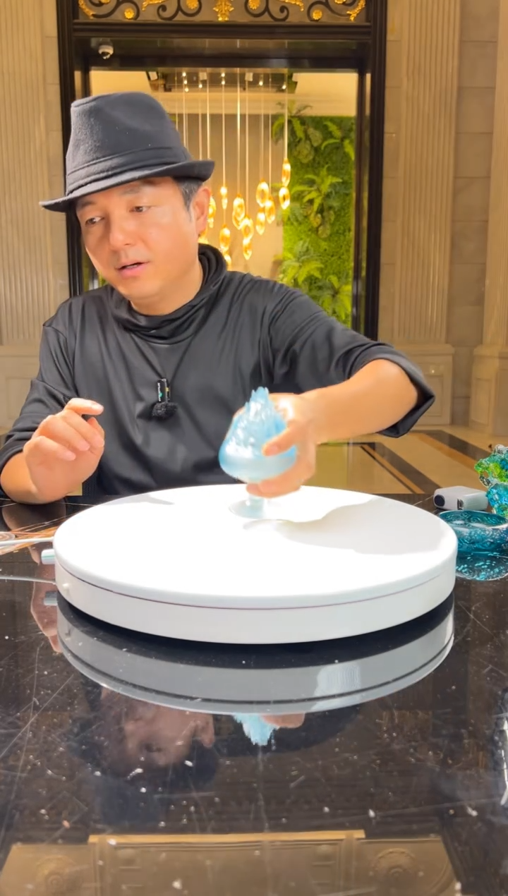 【闪购商品】摆件 DML026博山炉水晶琉璃摆件