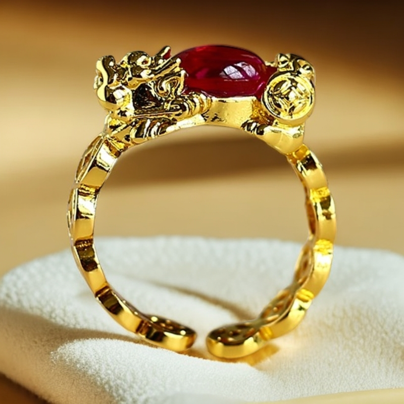 【梦梦专属】精致时尚高端轻奢大气貔貅戒指合金DH31312