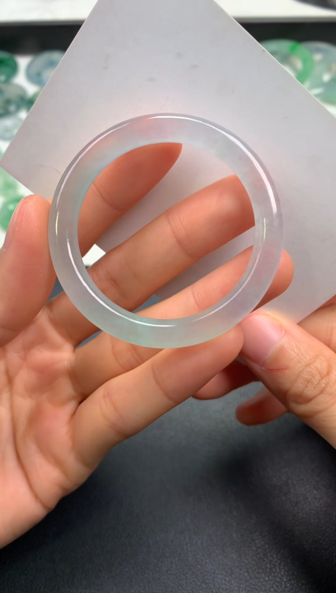 未镶嵌定制翡翠?***杨0467090731（40*5.3*6.2）