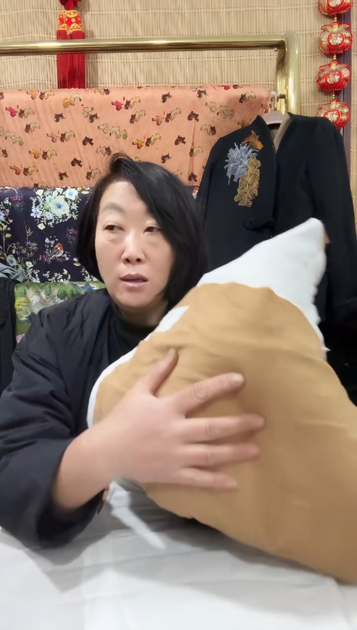 处理绗棉布头一块      263号