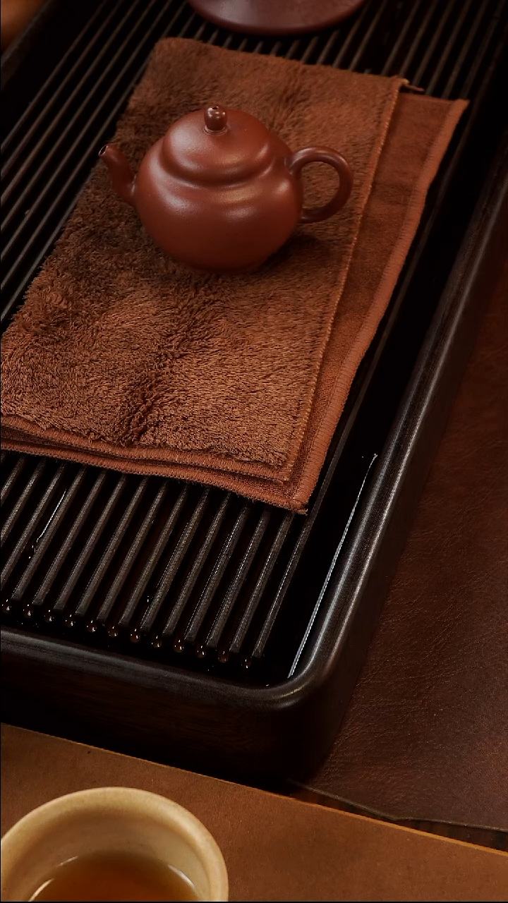 茶壶紫砂布*半手精工朱泥宫灯现货