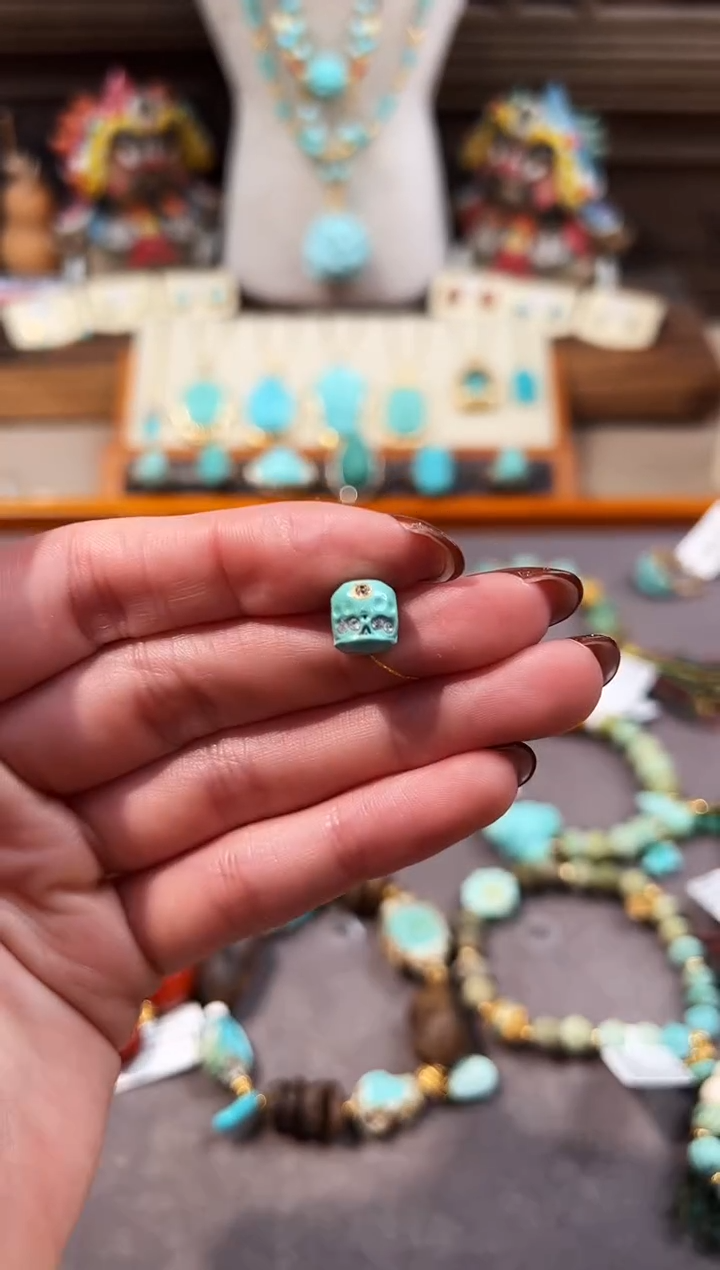 未镶嵌绿松石配饰阿呆