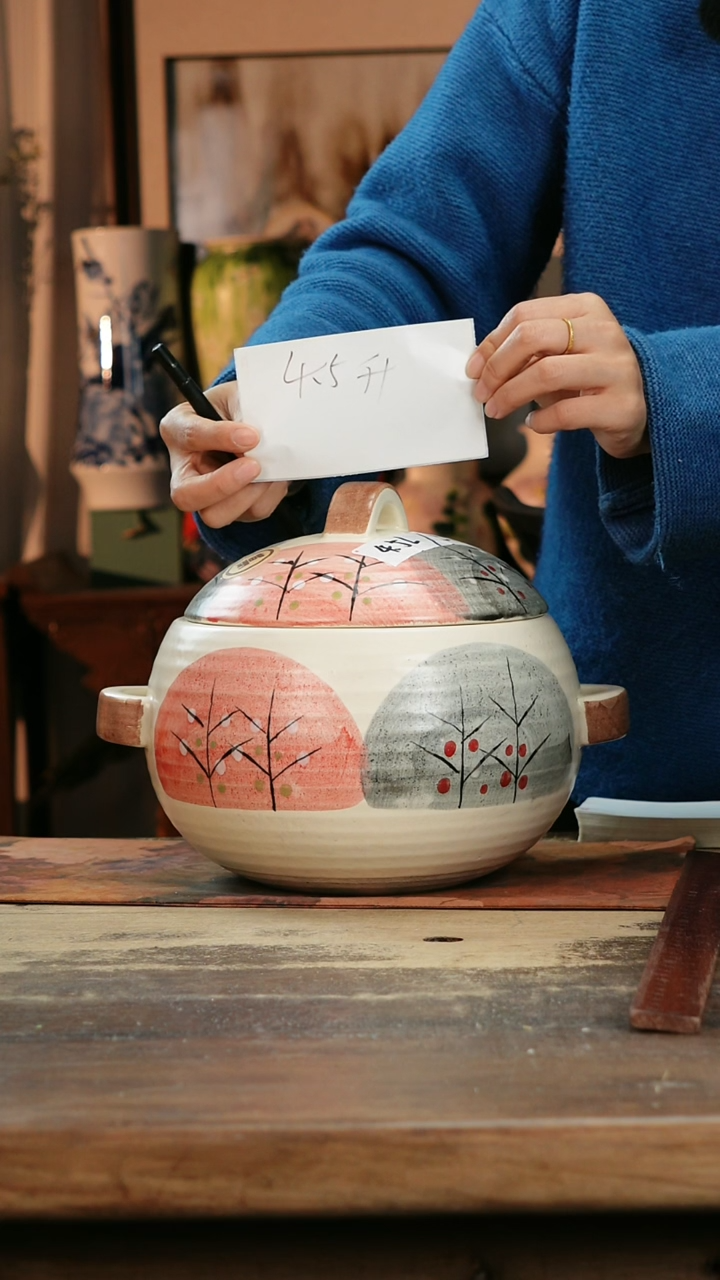 【闪购商品】瓷片景德镇纯手工釉下彩精品花瓶