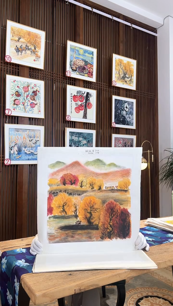 版画版画耿玉琨名章限量版画S