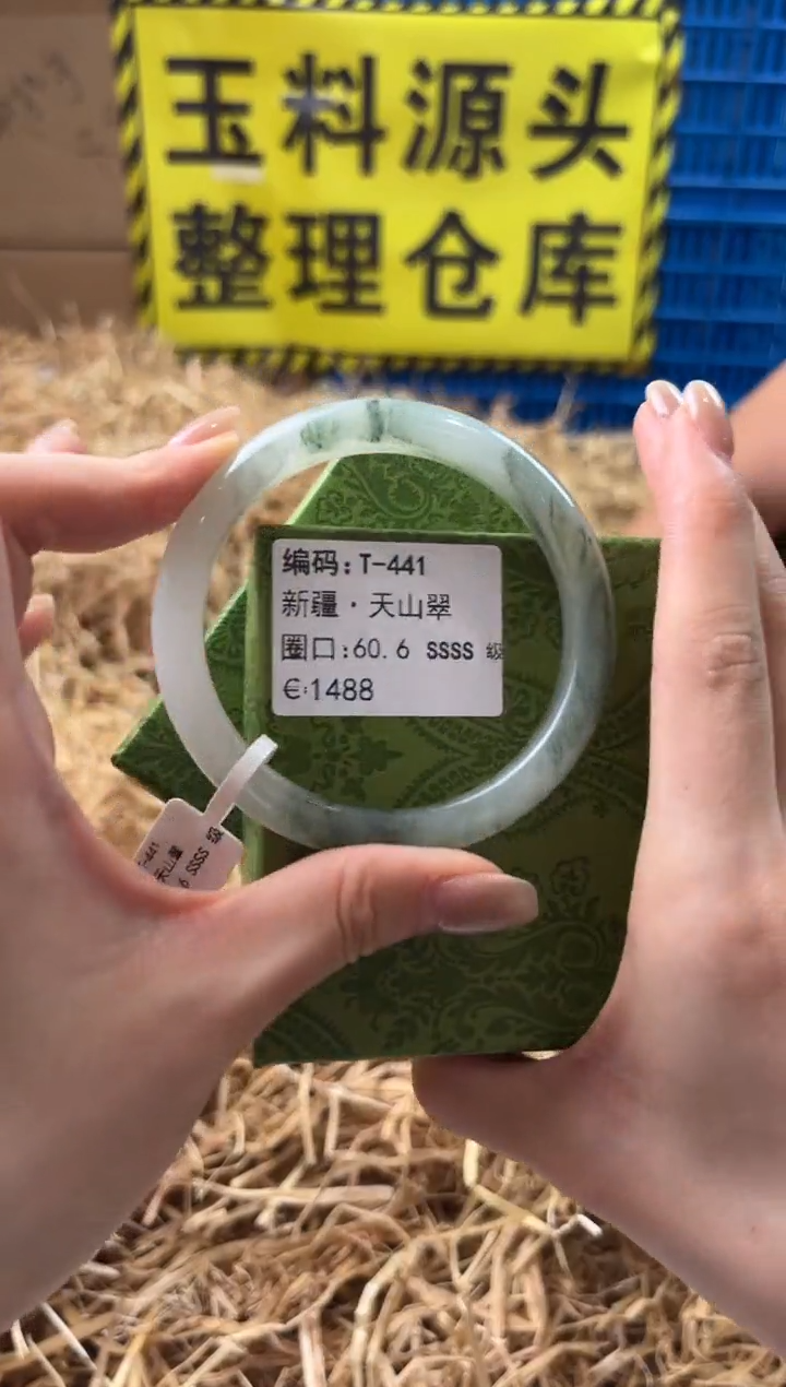 未镶嵌手镯石英质玉T-441