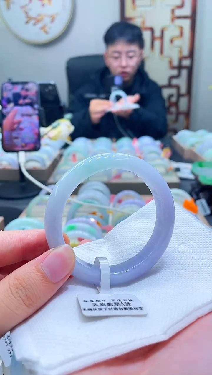 未镶嵌手镯翡翠227-55