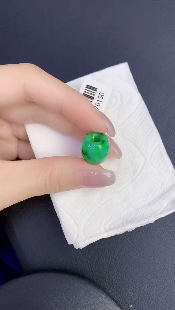 颈饰未镶嵌翡翠缅甸天然翡翠A货