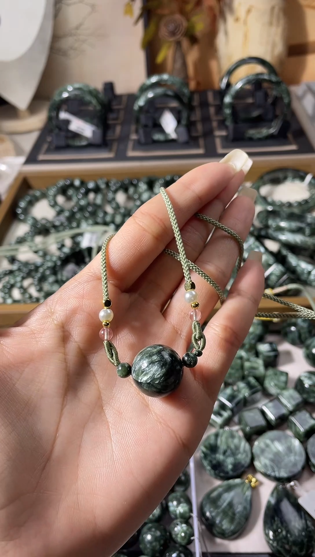 颈饰未镶嵌水晶路路通吊坠