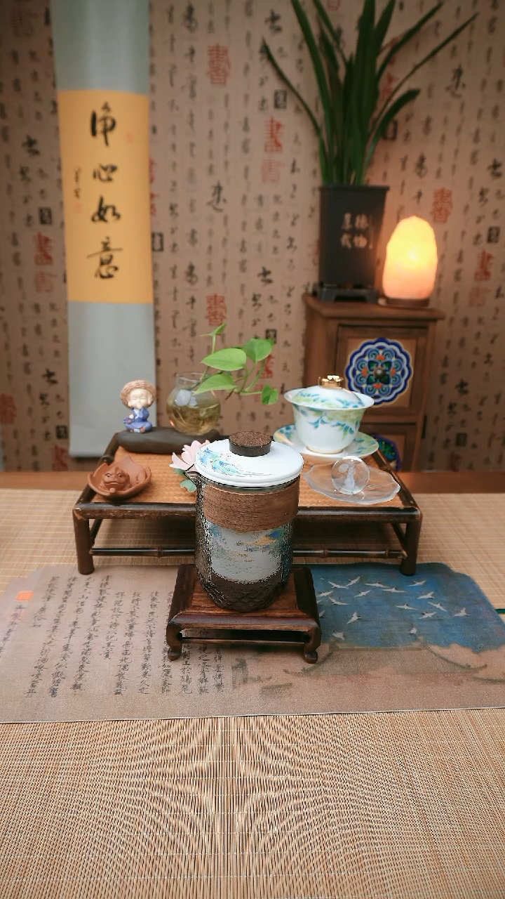 【闪购商品】山水3杯玻璃雅青山水3杯玻璃雅青