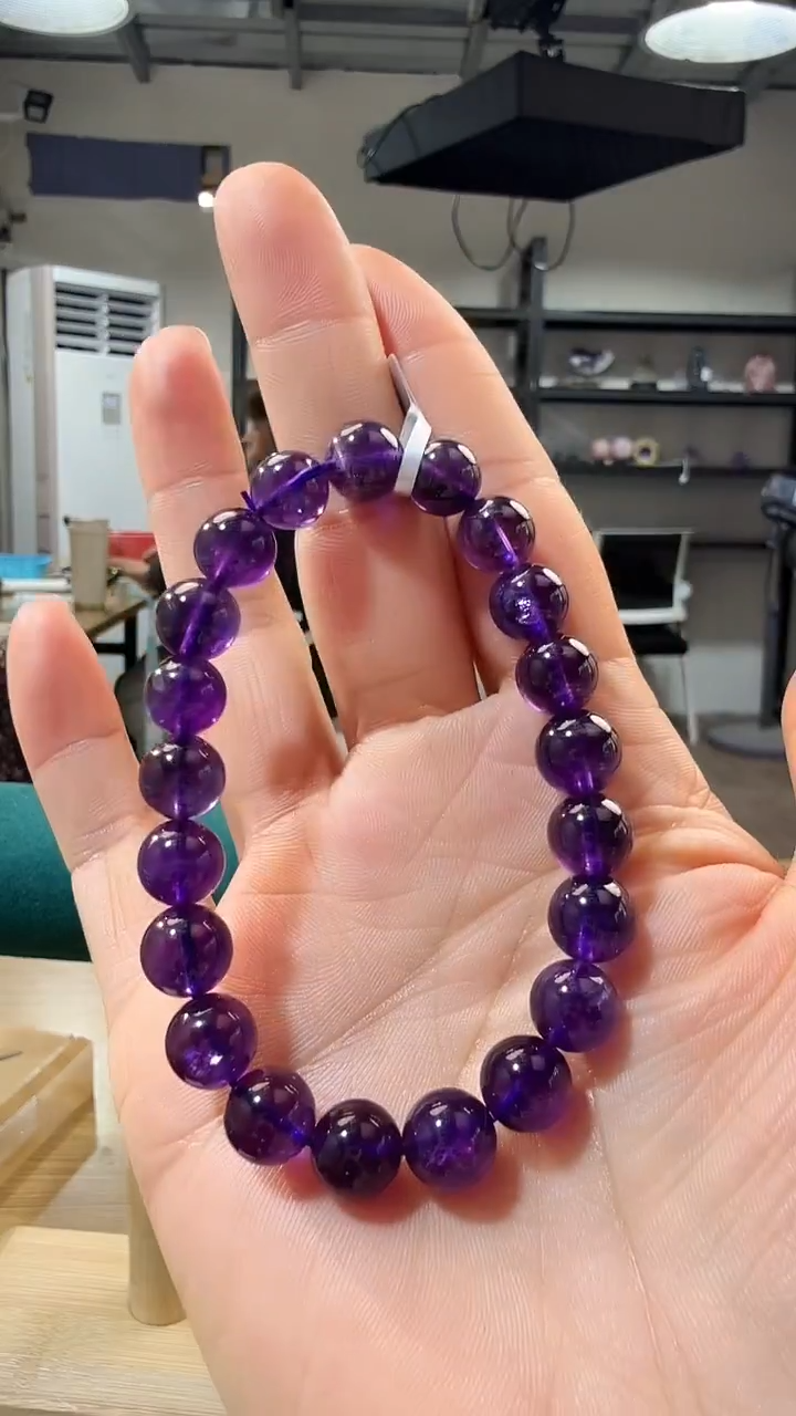 未镶嵌手链水晶优0366 约9mm